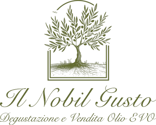 Il Nobil Gusto full logo with olive tree and brand name